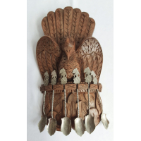 Indonesisch hardhouten lepelrek